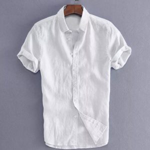 camisa branca masculina