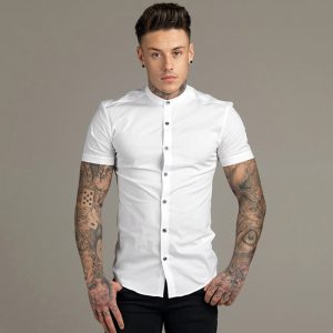camisa branca masculina