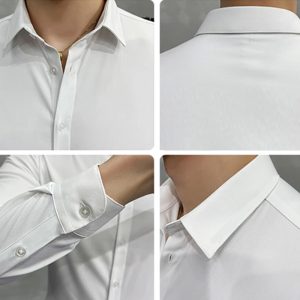 camisa branca masculina