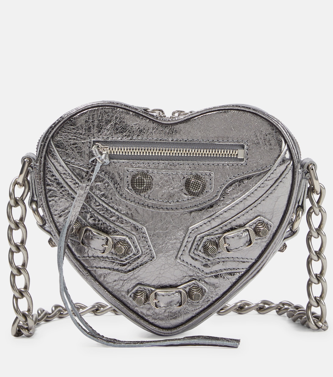 Balenciaga silver bag y2k