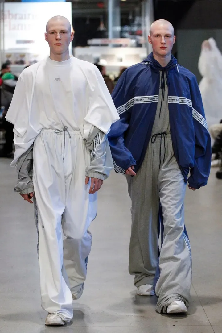 Gabber style early 2000s rave fashion