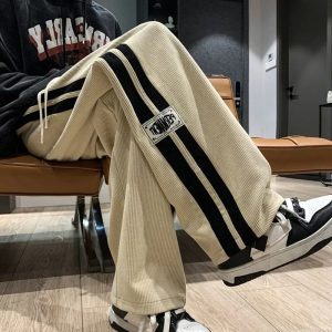 calça larga masculina