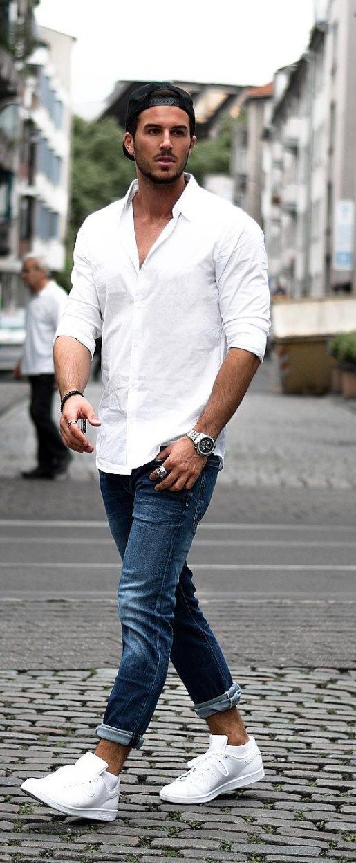 Men’s white shirt look – Make you more elegant and confident插图3