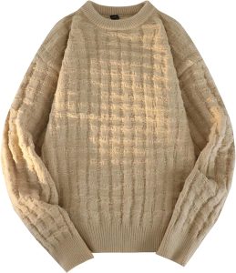 Sweater, also known as knitted sweater or cardigan. It is a very warm and fashionable clothing item that is very popular among people.