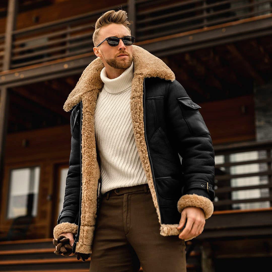 Men’s sherpa lined jacket – The Stylish Men’s Choice