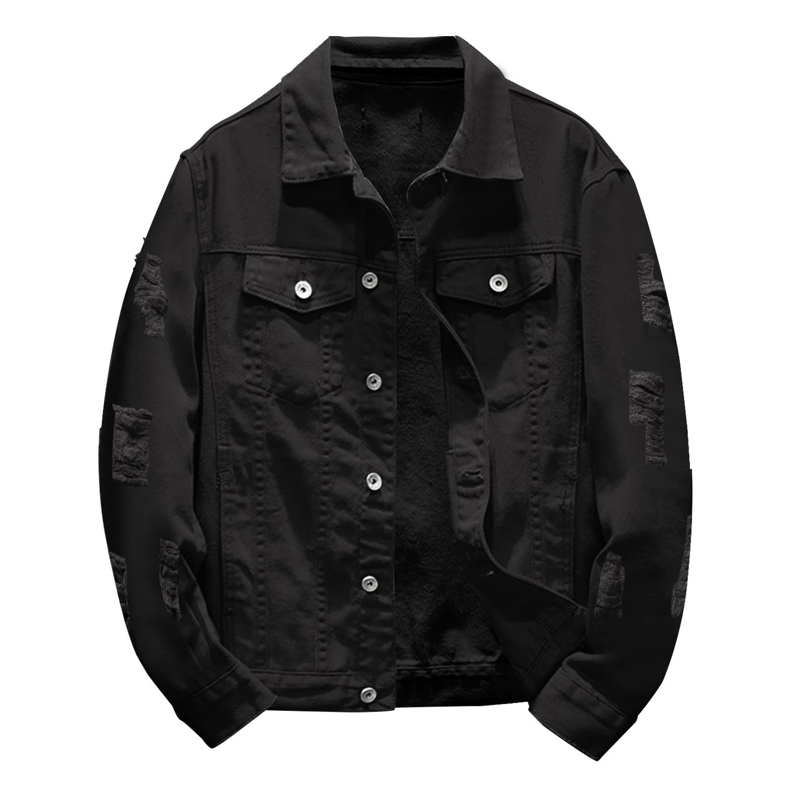 Black denim jacket men's, in the realm of men's fashion, few garments possess the enduring appeal and versatility of the black denim jacket.