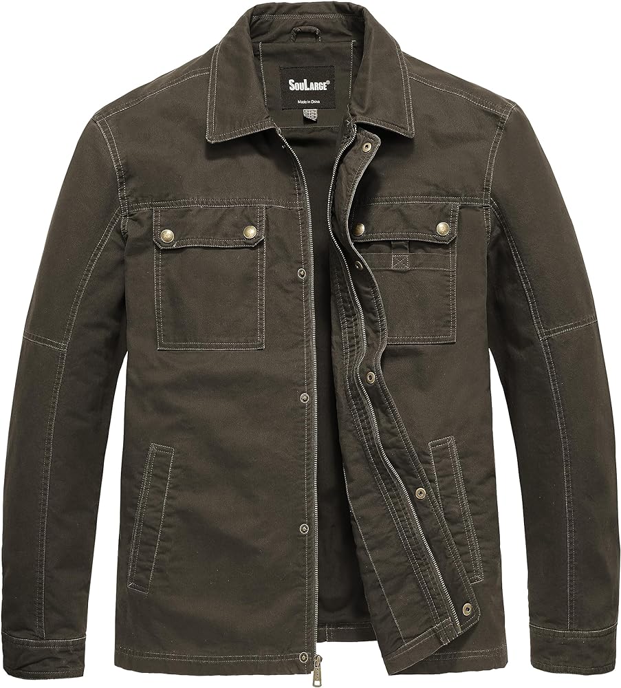 Men's utility jacket are versatile and practical outerwear options that offer both style and functionality. From military-inspired designs