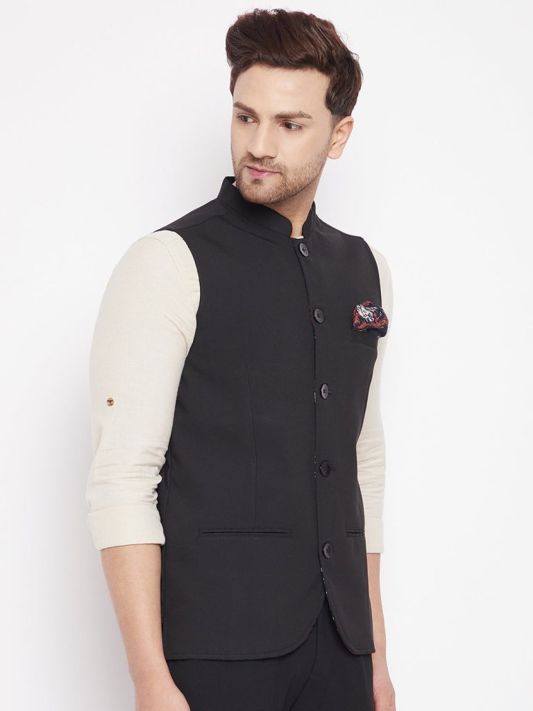 Men’s nehru jacket – How to Pair with the Right Bottoms插图4