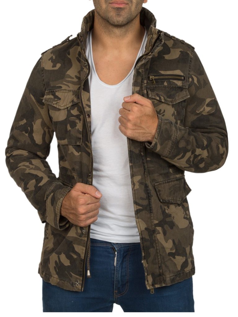 Men's camo jacket