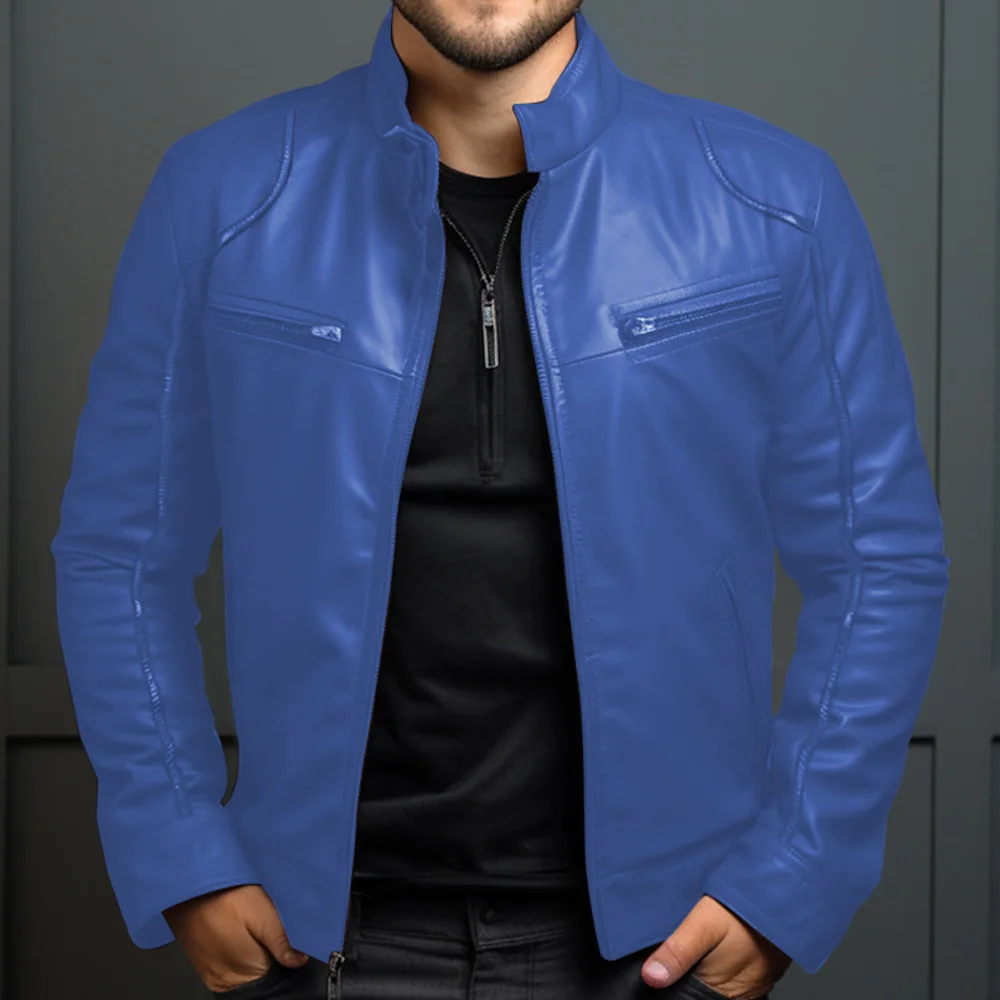 jaqueta couro masculina