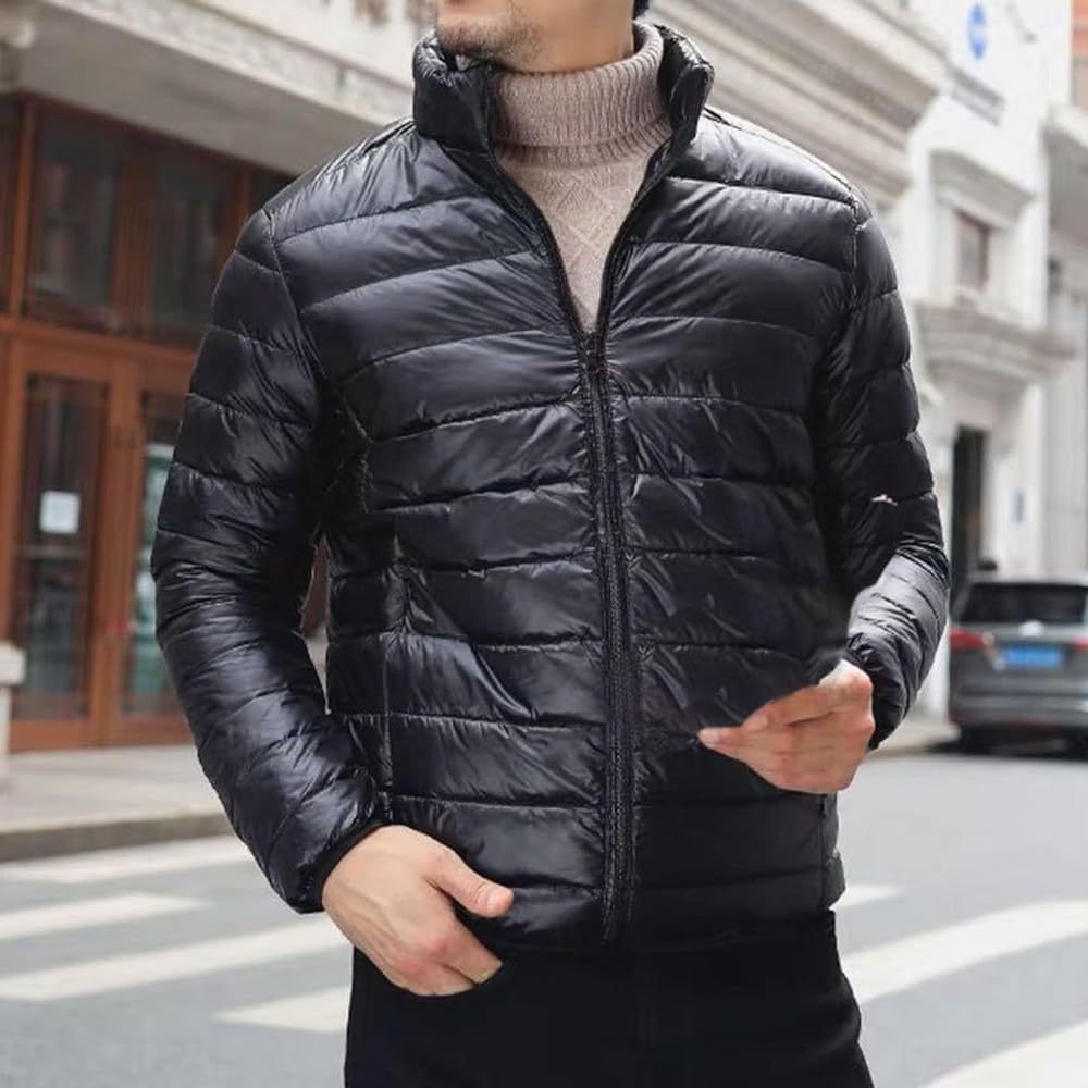 black puffer jackets