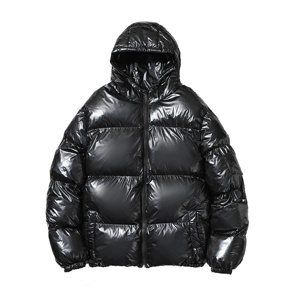 black puffer jackets