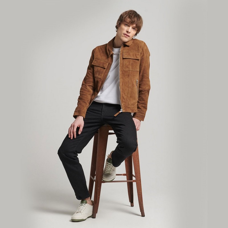 mens suede jackets