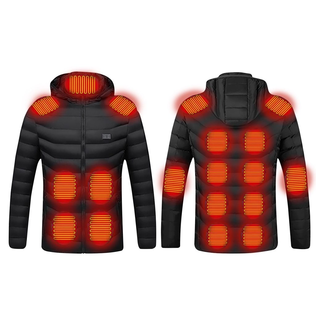 Rechargeable heated jackets