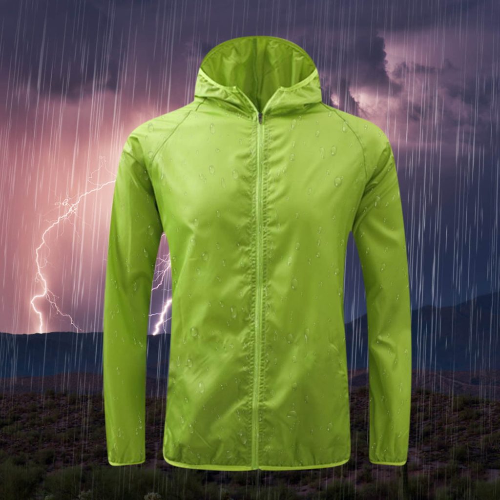 Running rain jackets