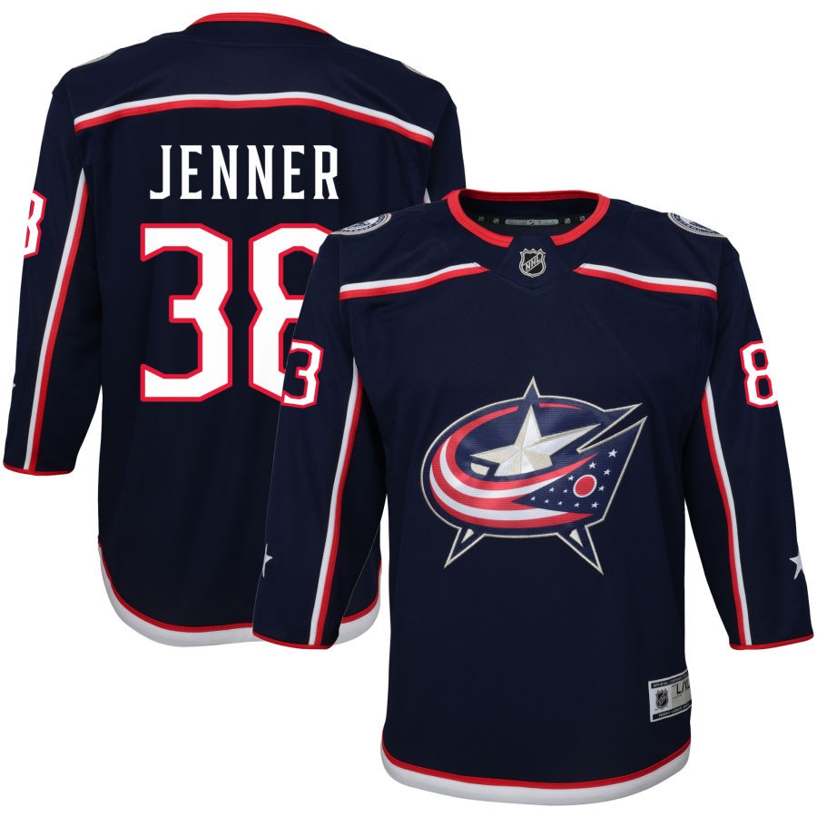 Blue jackets jersey