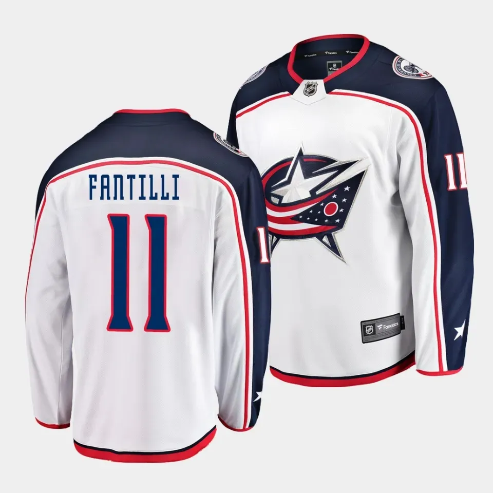 Blue jackets jersey