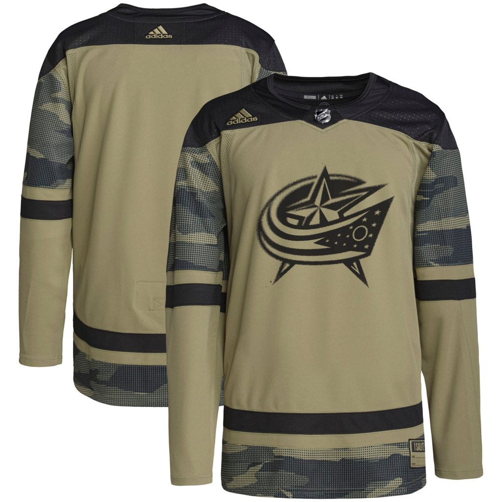 Blue jackets jersey