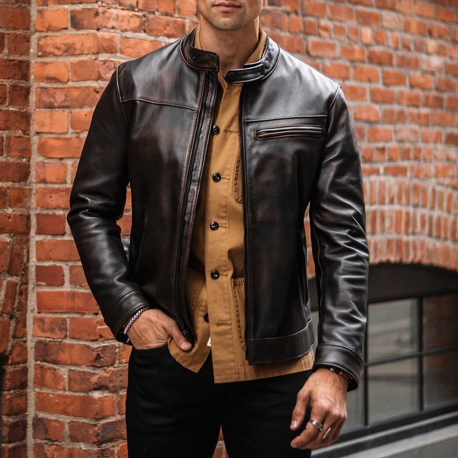 men leather jackets