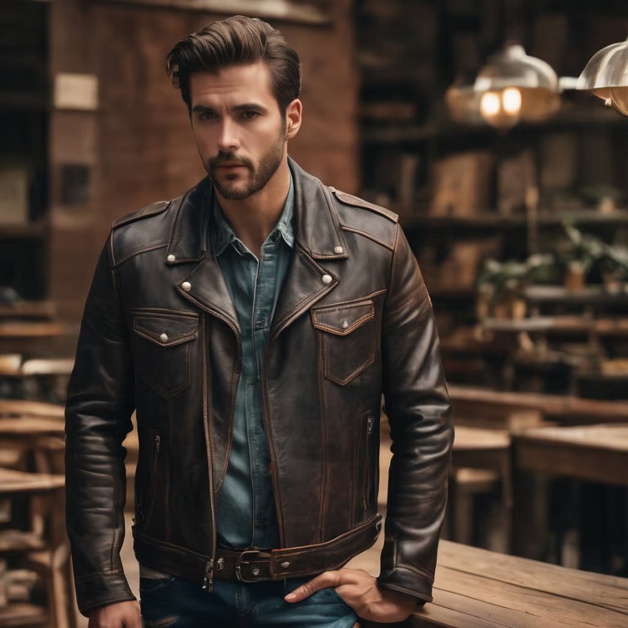 men leather jackets