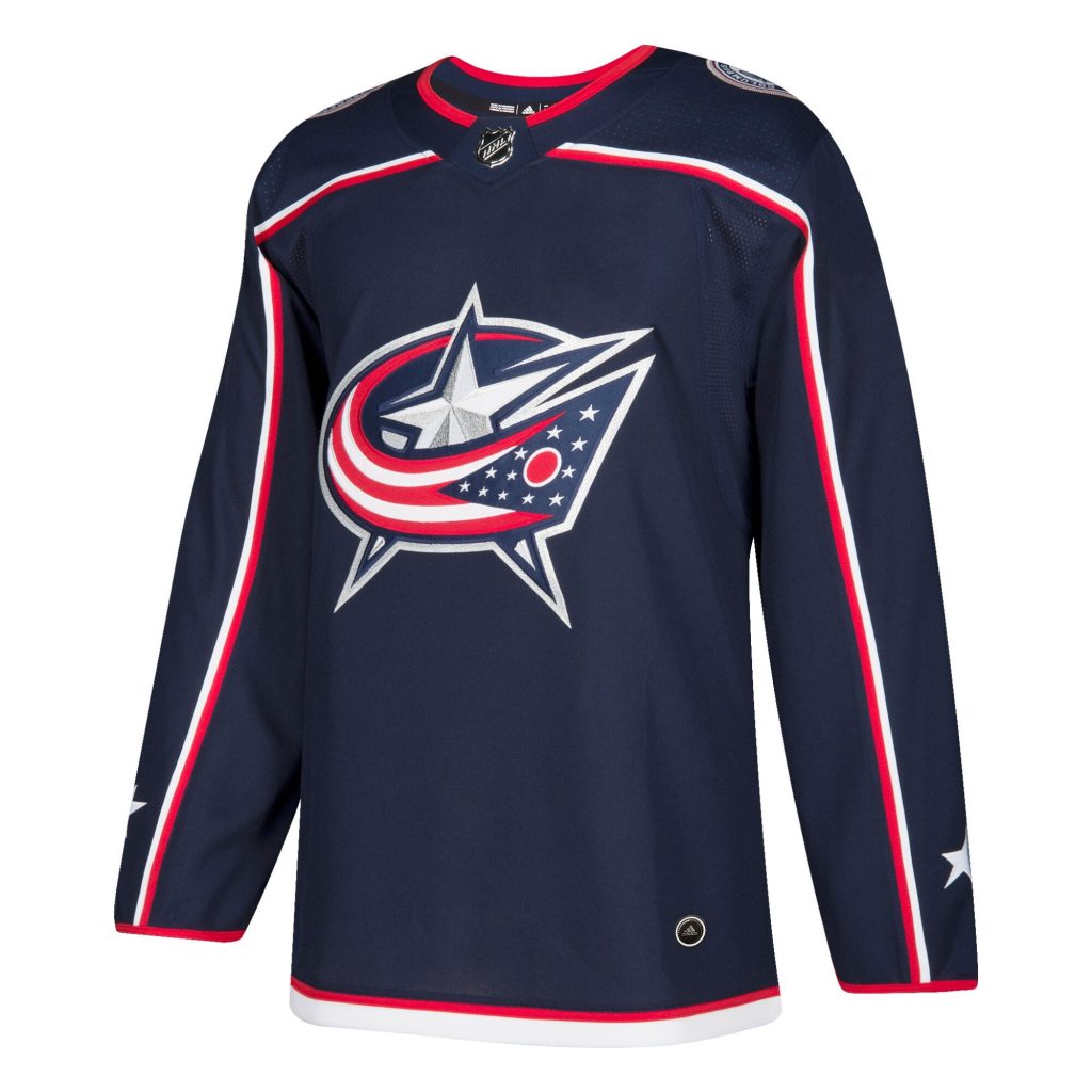 blue jackets jersey