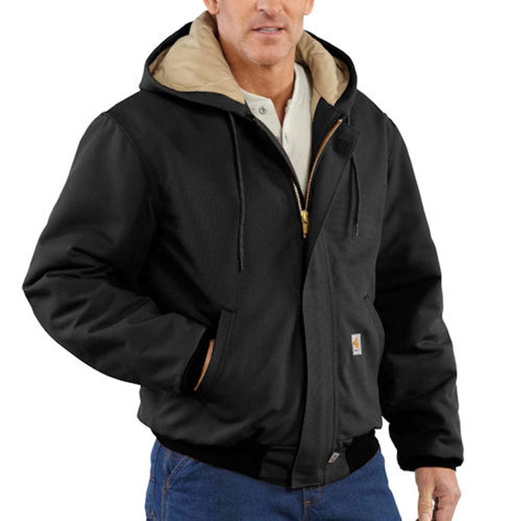 break in carhartt jacket