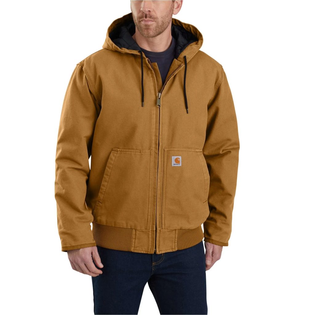 break in carhartt jacket