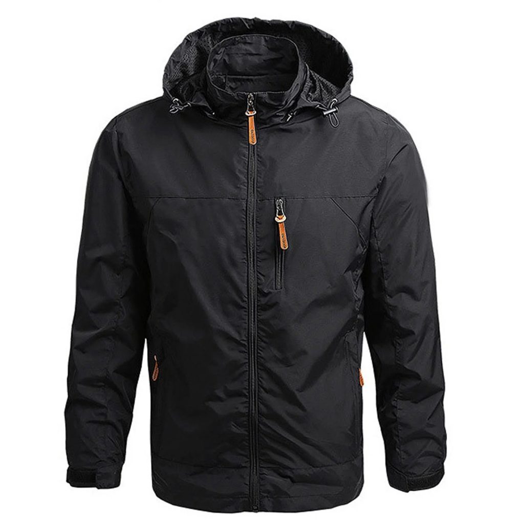 mens waterproof running jacket