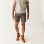 hiking boots with shorts