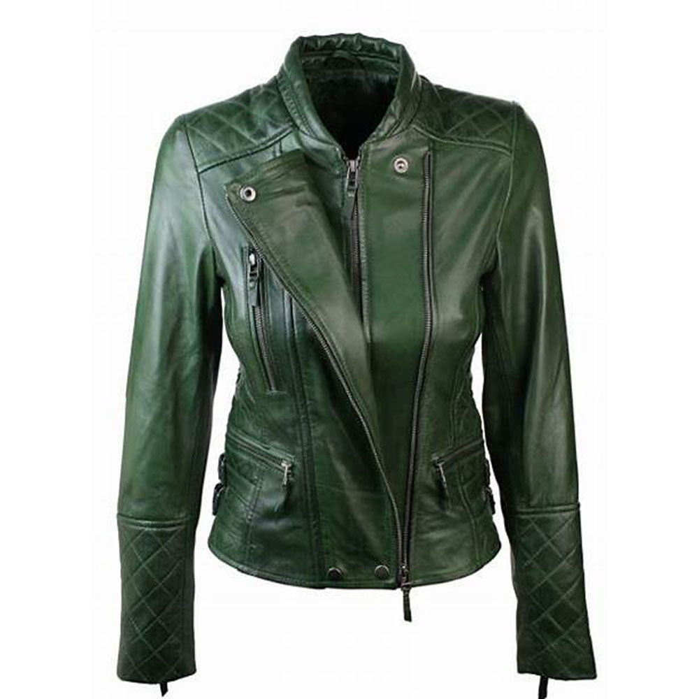 ladies leather jackets