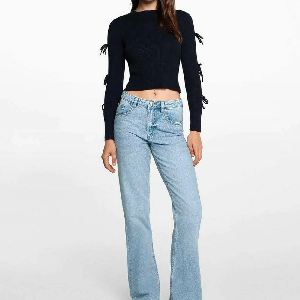 cropped flare jeans