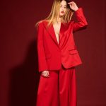 red blazer