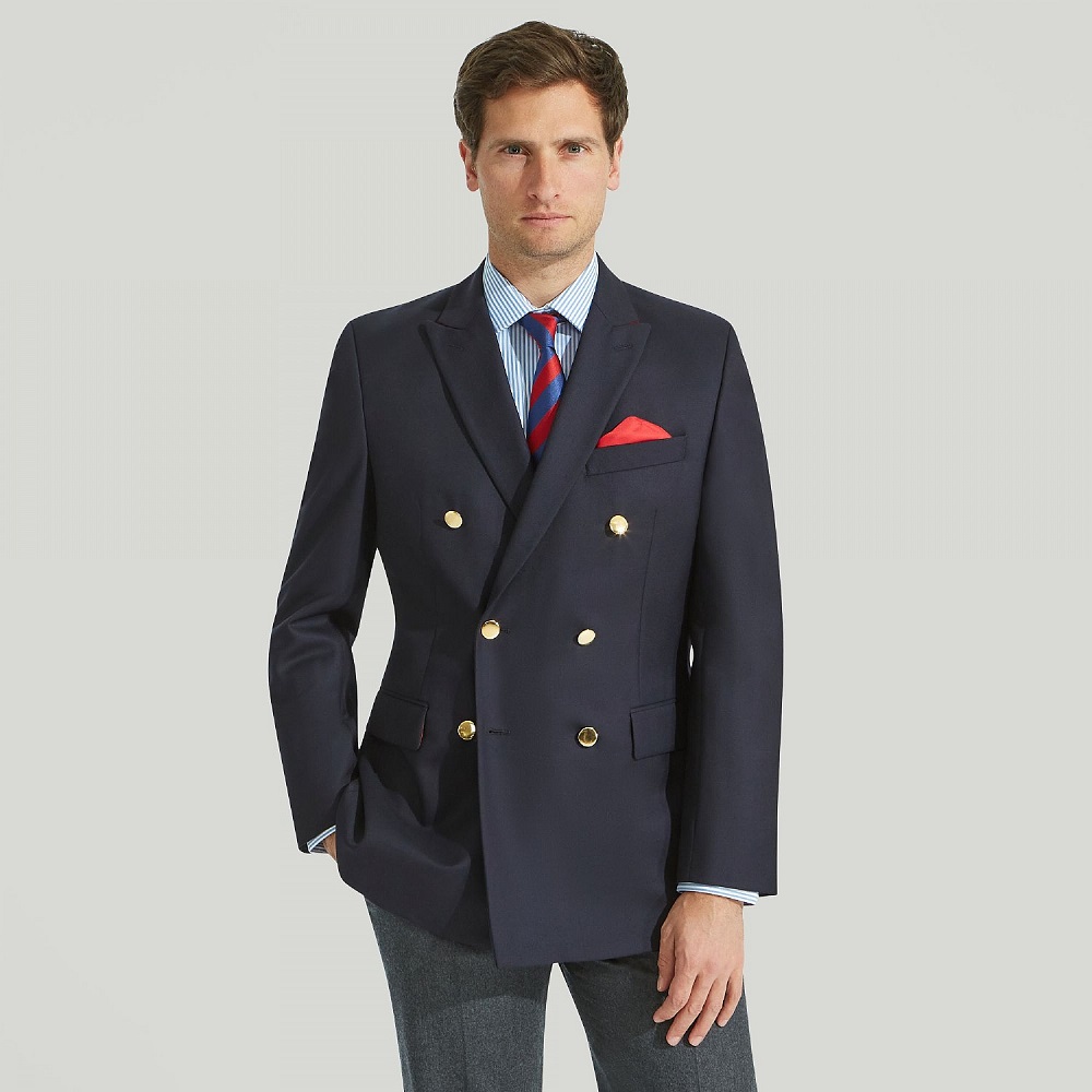 navy blazer