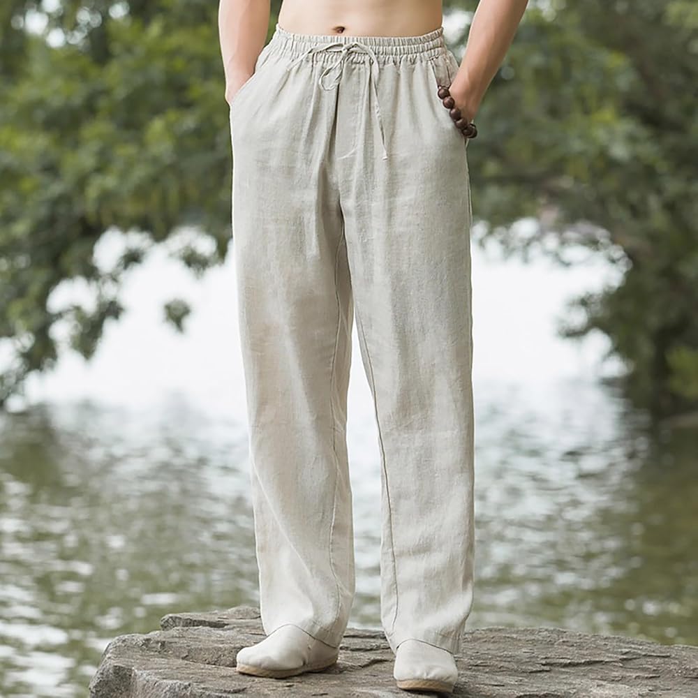 mens linen pants