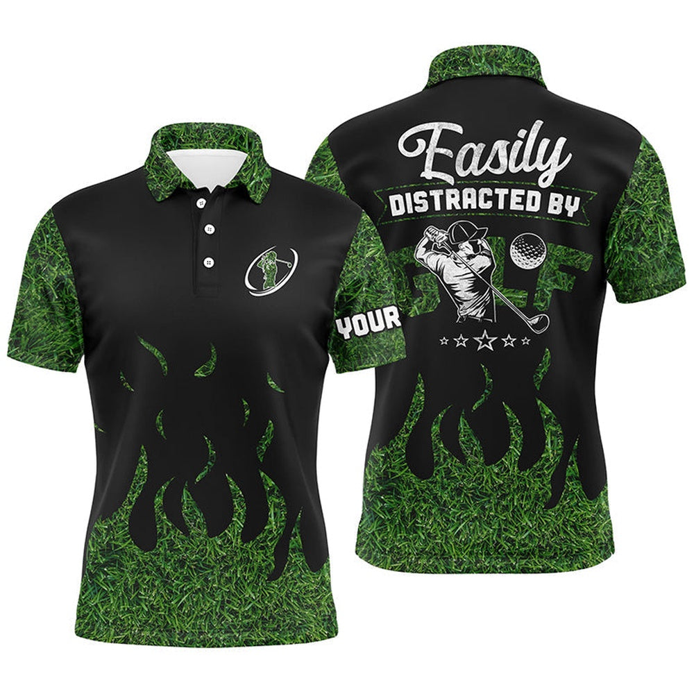 Golf_Polo_Shirts_Black_Green_Grass_Mens_Golf_Polos_Shirts_Custom
