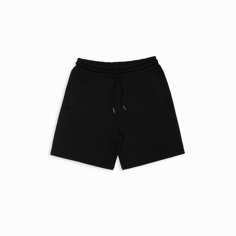 black shorts