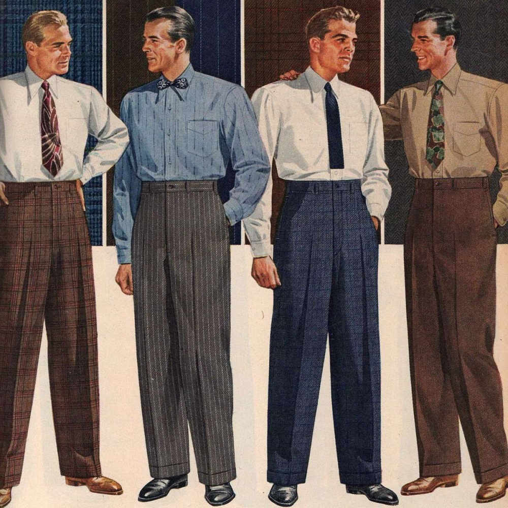 men's wide leg pants
