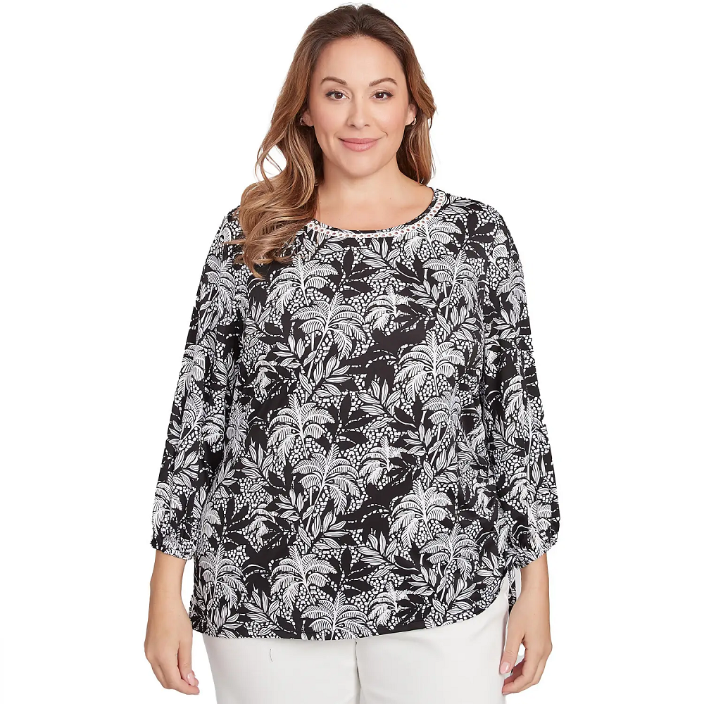 flattering plus size tops