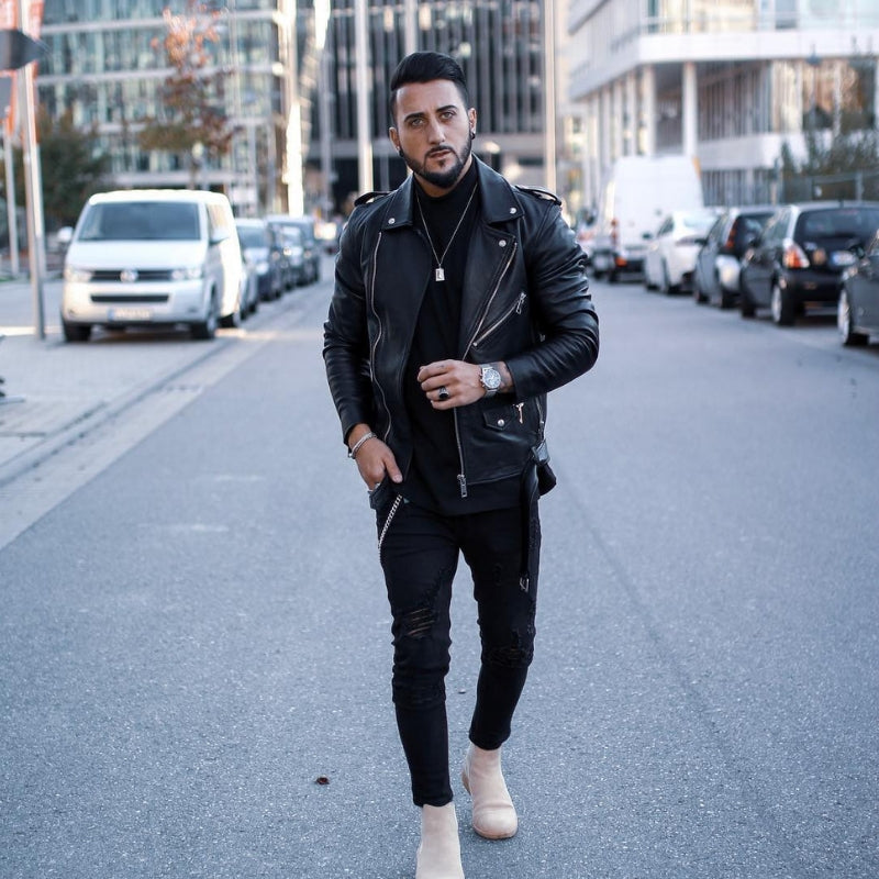 leather jacket 