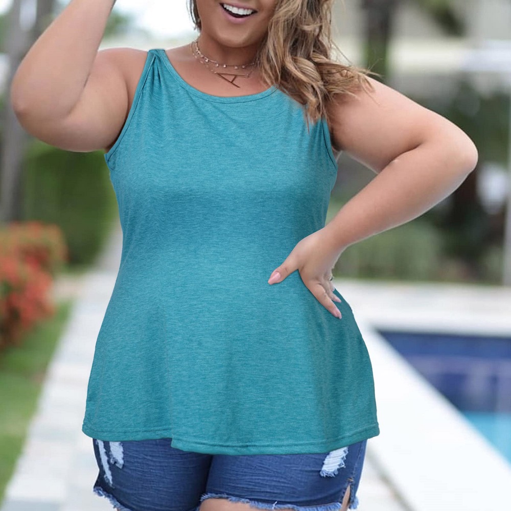 MW-Plus-Size-Tank-Tops-for-Women-Summer-Sleeveless-T-Shirts-Loose-Lake-Blue