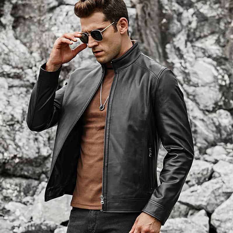 leather jacket 