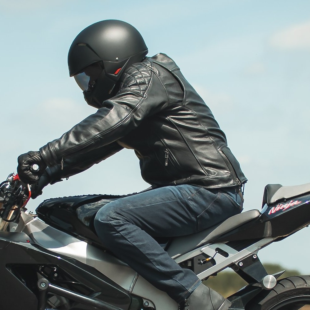 leather motorcycle jacket