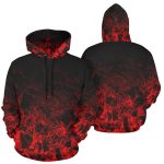 red hoodies