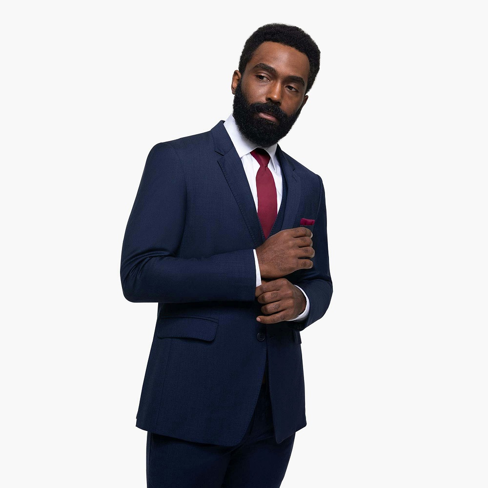 navy blue blazer men