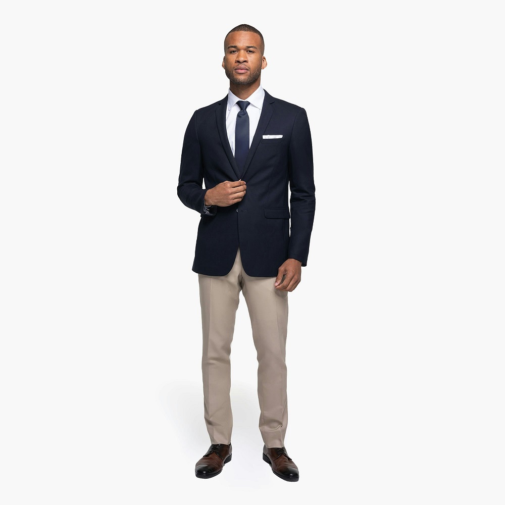 mens navy blazer