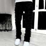 stacked pants