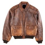 vintage leather jacket