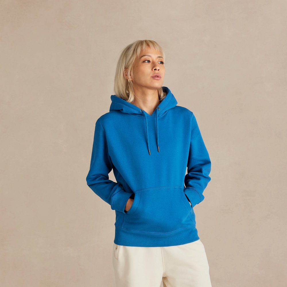 blue hoodies
