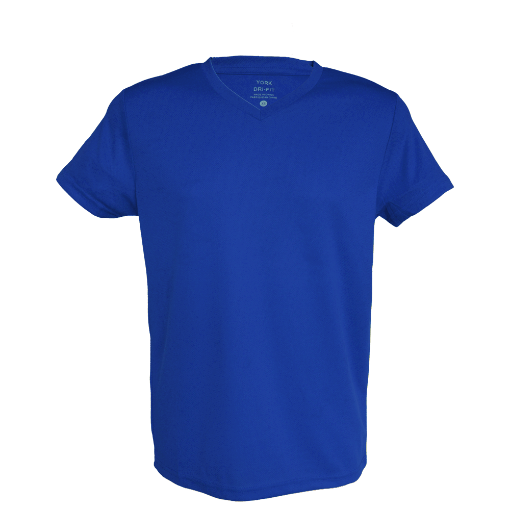 RoyalBlueVNeckDriFit