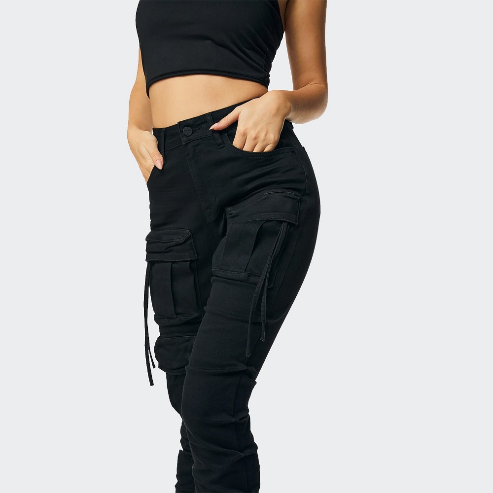 stacked pants